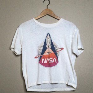 White NASA Graphic Tee [AMERICAN EAGLE]